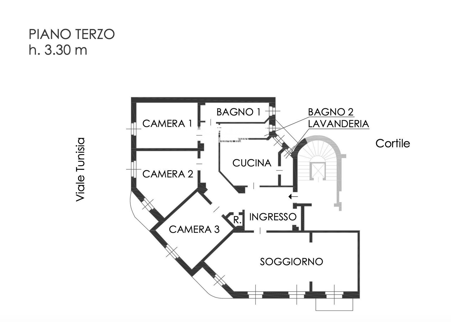 MILANO PORTA VENEZIA, AFFASCINANTE E LUMINOSA RESIDENZA