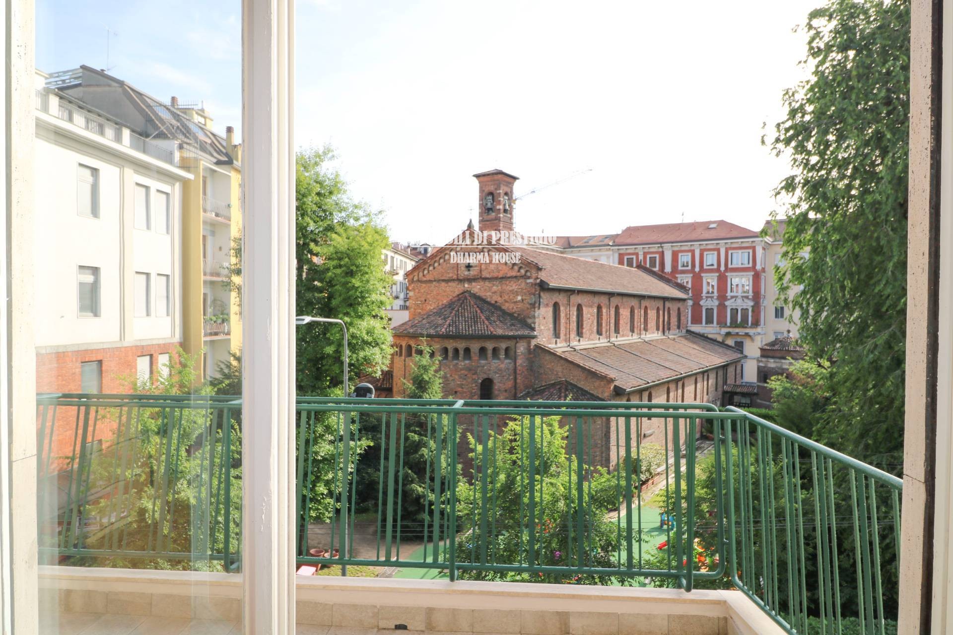 mg-aribertoloc001 MILANO DE AMICIS, AFFITTO QUADRILOCALE CON VISTA INCANTEVOLE