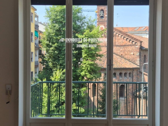 MILANO DE AMICIS, AFFITTO QUADRILOCALE CON VISTA INCANTEVOLE