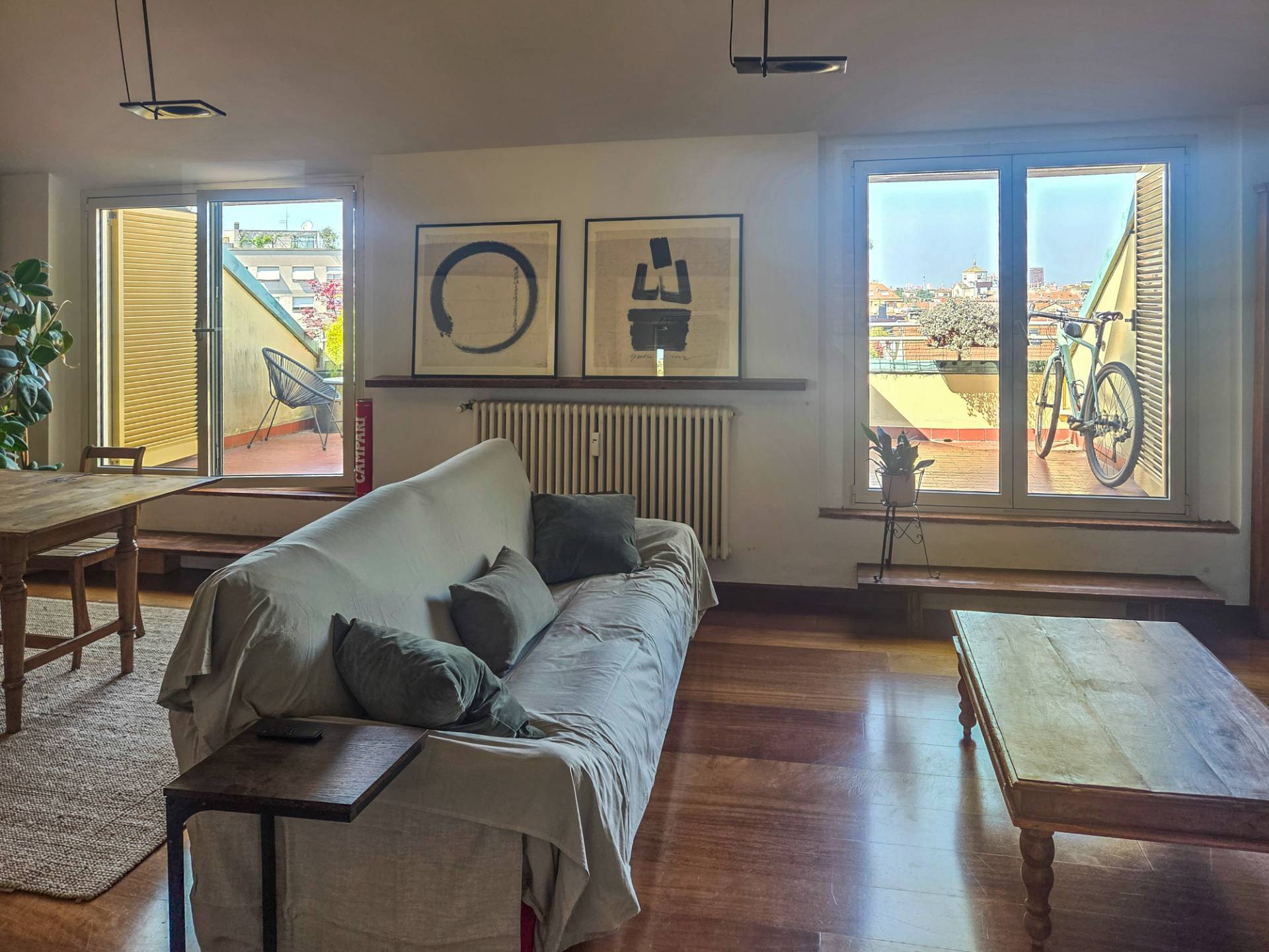 cf-giannone16 MILANO ARENA, VENDITA MANSARDA RISTRUTTURATA CON TERRAZZO